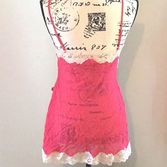 Vintage Y2K Silk Victoria’s Secret BabyDoll Set - Picture 2 of 5